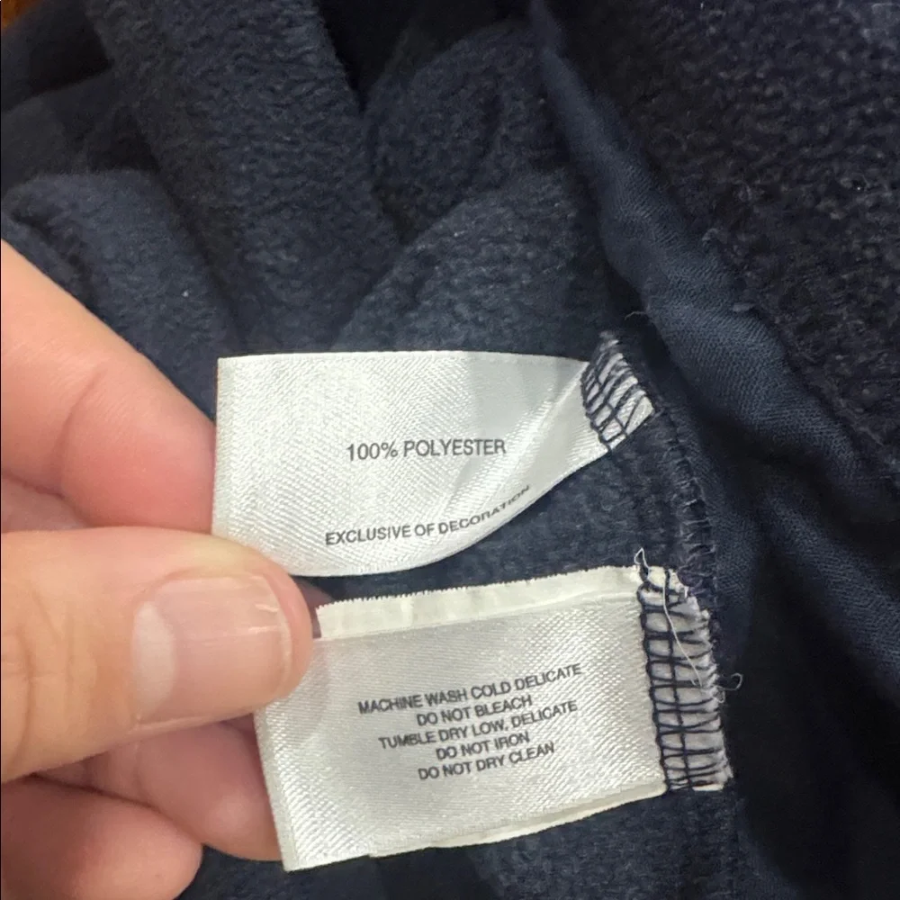 Genuine Merchandise navy zip
